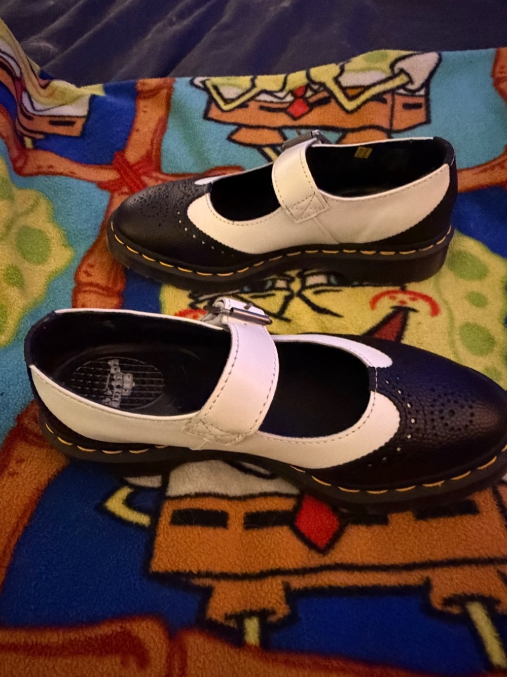 Dr Marten Saddle Mary Janes Size 6 - Picture 4 of 5